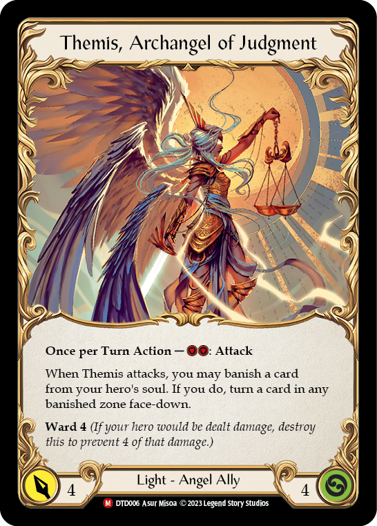 Figment of Judgment // Themis, Archangel of Judgment [DTD006] (Dusk Till Dawn) | The CG Realm