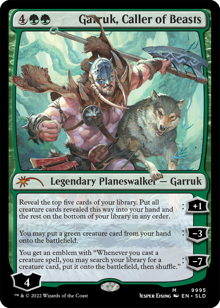 Garruk, Caller of Beasts [Secret Lair Drop Series] | The CG Realm