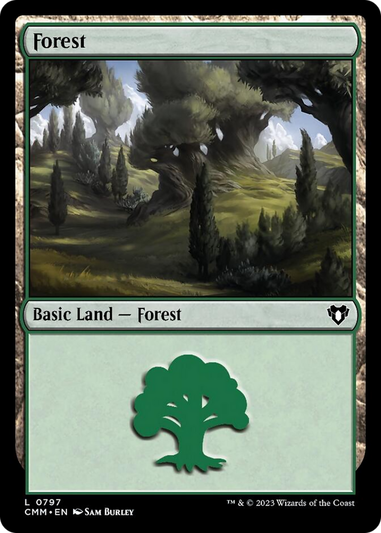 Forest (797) [Commander Masters] | The CG Realm