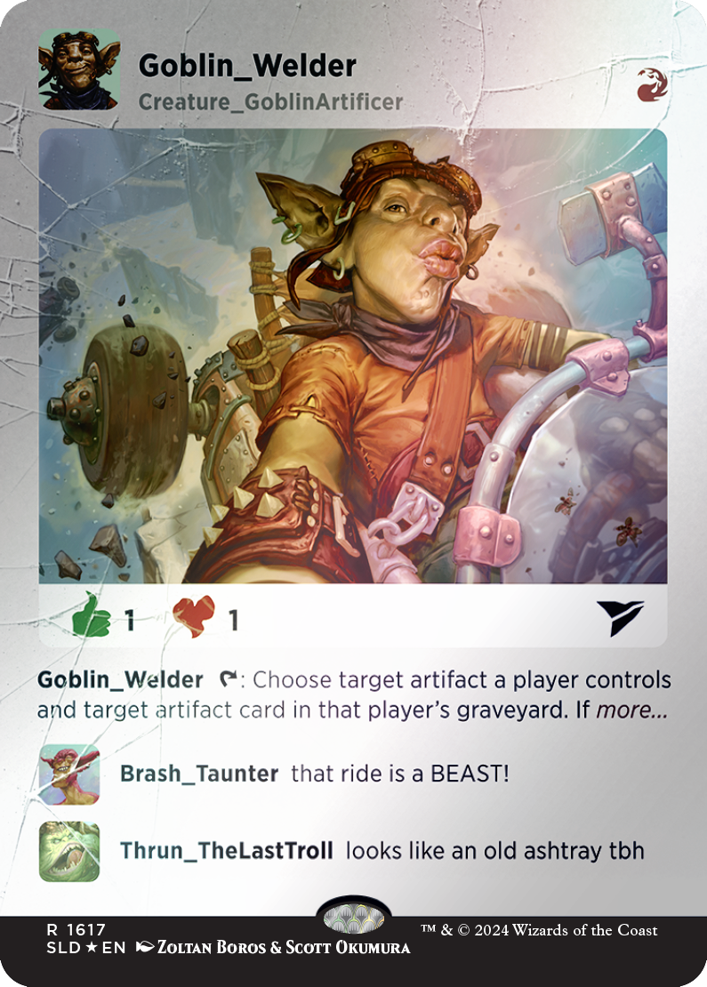 Goblin Welder (Rainbow Foil) [Secret Lair Drop Series] | The CG Realm