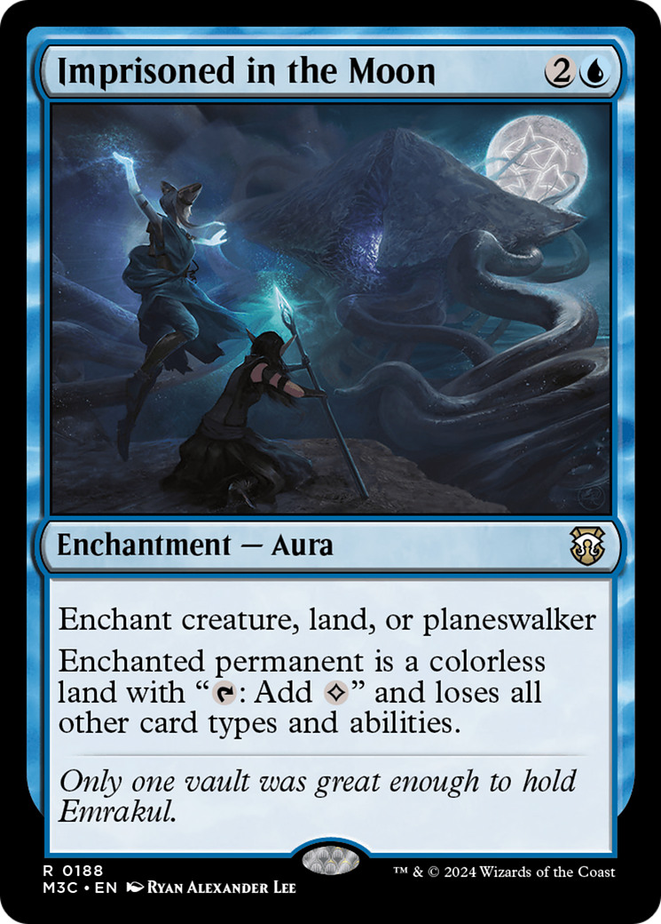 Imprisoned in the Moon (Ripple Foil) [Modern Horizons 3 Commander] | The CG Realm