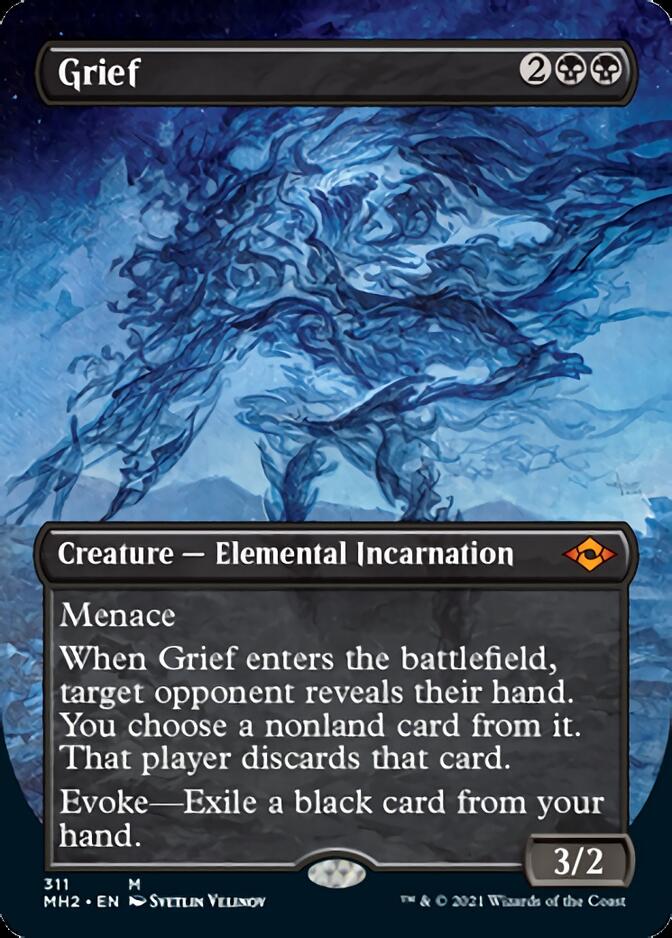 Grief (Borderless Alternate Art) [Modern Horizons 2] | The CG Realm