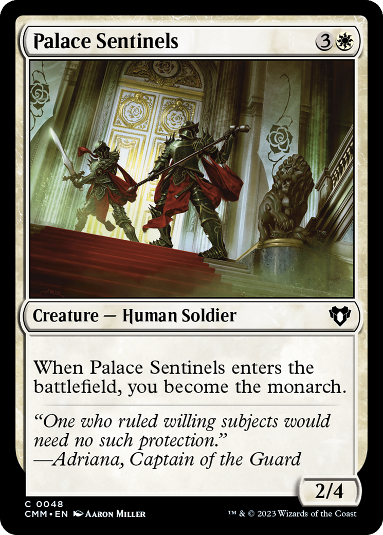 Palace Sentinels [Commander Masters] | The CG Realm