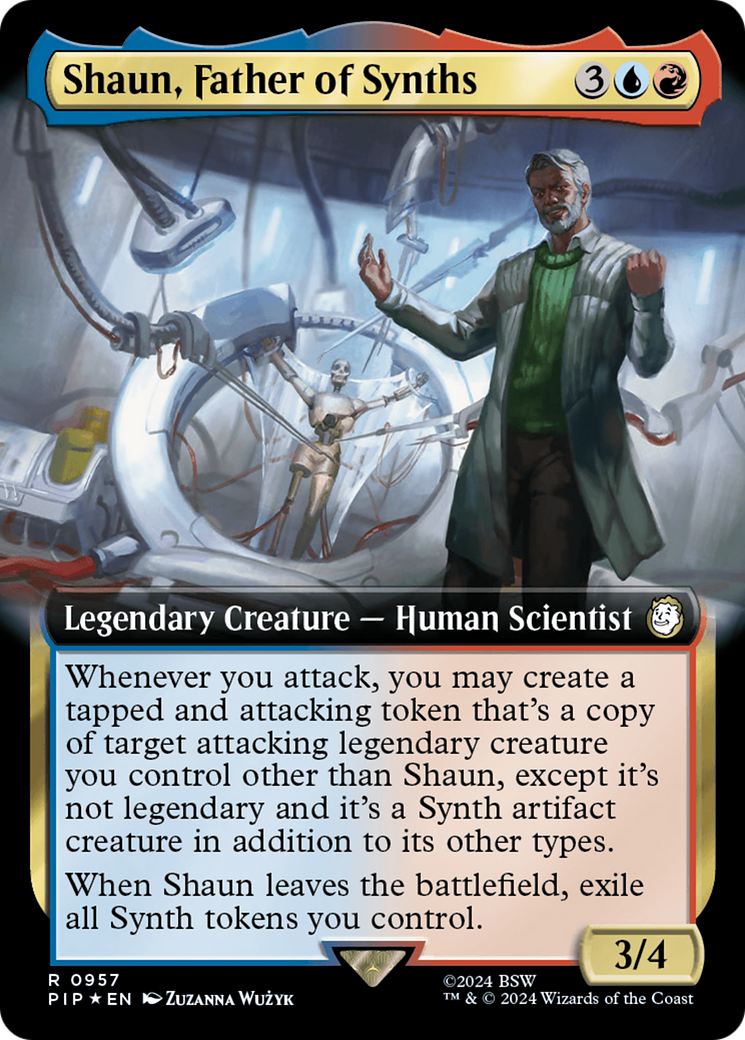 Shaun, Father of Synths (Extended Art) (Surge Foil) [Fallout] | The CG Realm