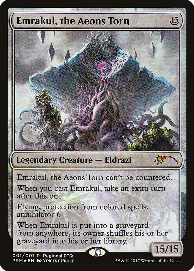 Emrakul, the Aeons Torn (Regional PTQ) [Pro Tour Promos] | The CG Realm