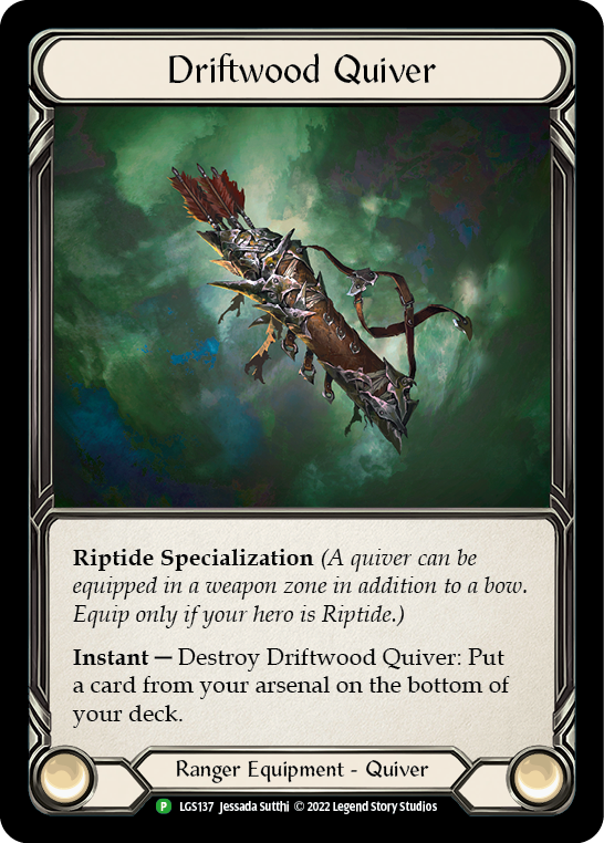 Driftwood Quiver [LGS137] (Promo)  Cold Foil | The CG Realm