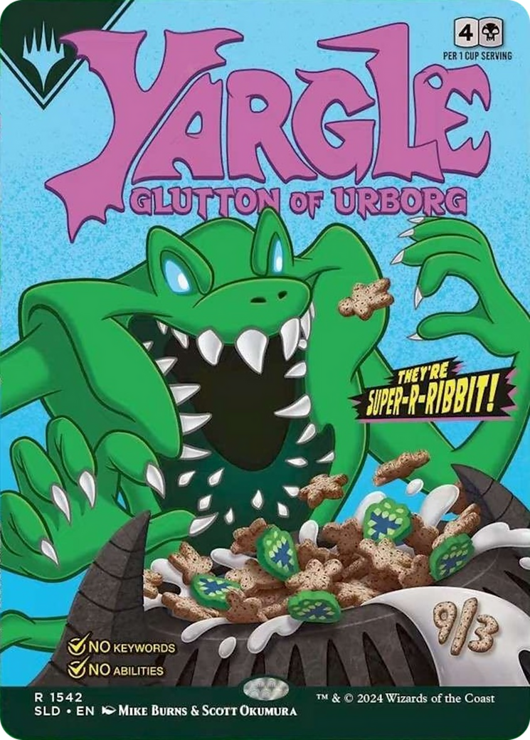 Yargle, Glutton of Urborg (Rainbow Foil) [Secret Lair Drop Series] | The CG Realm