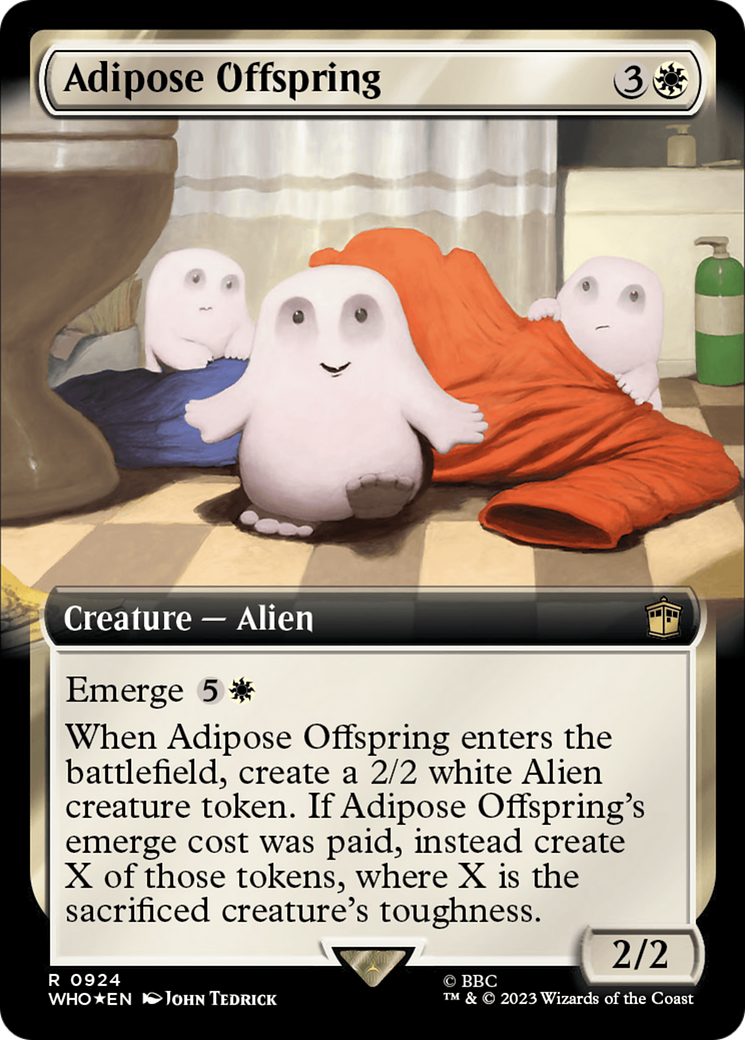 Adipose Offspring (Extended Art) (Surge Foil) [Doctor Who] | The CG Realm