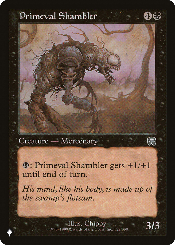 Primeval Shambler [The List Reprints] | The CG Realm