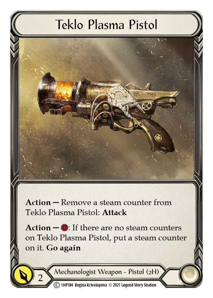 Teklo Plasma Pistol [1HP184] (History Pack 1) | The CG Realm