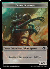 Eldrazi Spawn // Zombie Army Double-Sided Token [Modern Horizons 3 Tokens] | The CG Realm