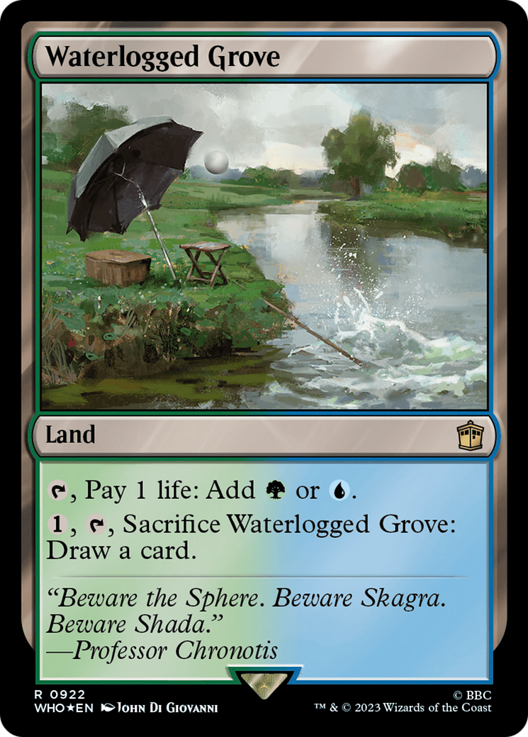 Waterlogged Grove (Surge Foil) [Doctor Who] | The CG Realm