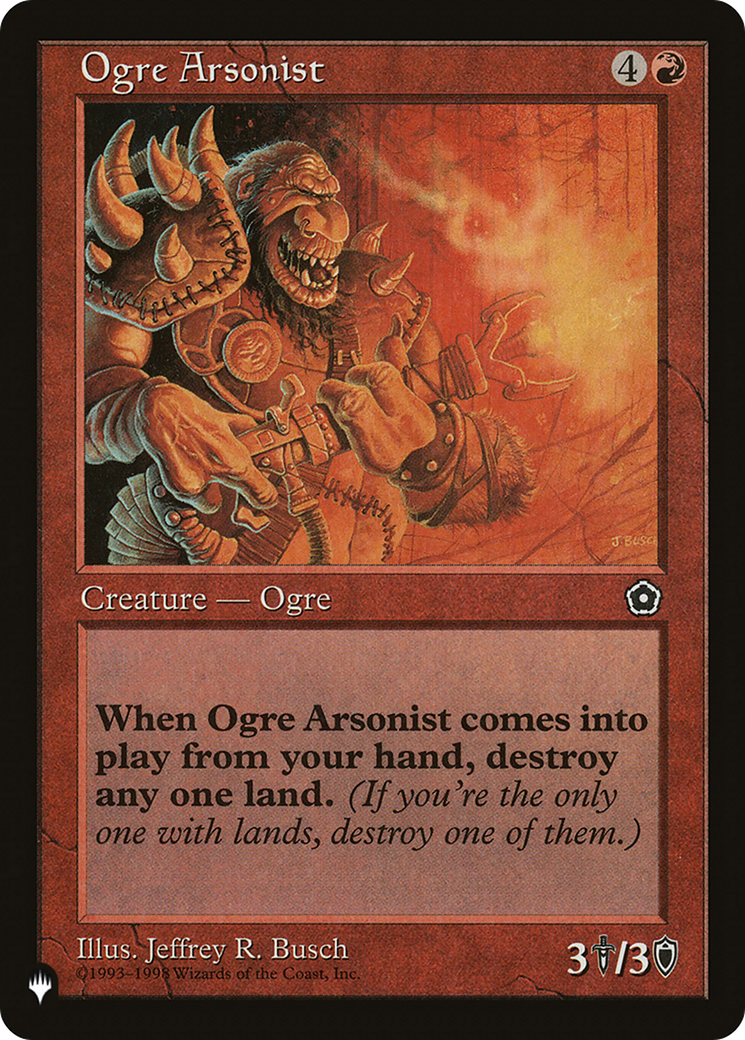 Ogre Arsonist [The List Reprints] | The CG Realm