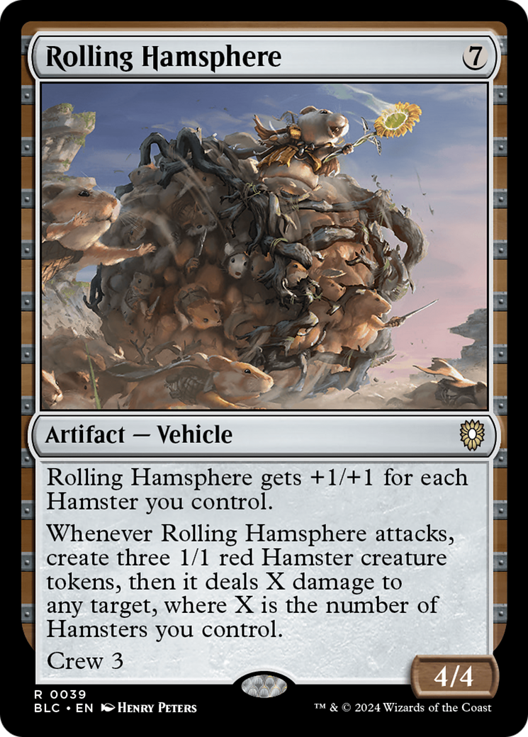 Rolling Hamsphere [Bloomburrow Commander] | The CG Realm