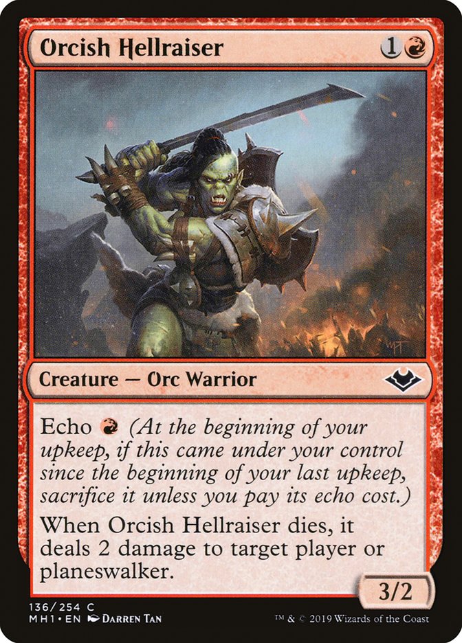 Orcish Hellraiser [Modern Horizons] | The CG Realm