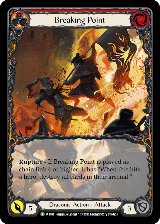 Breaking Point (Extended Art) [FAB091] (Promo)  Rainbow Foil | The CG Realm