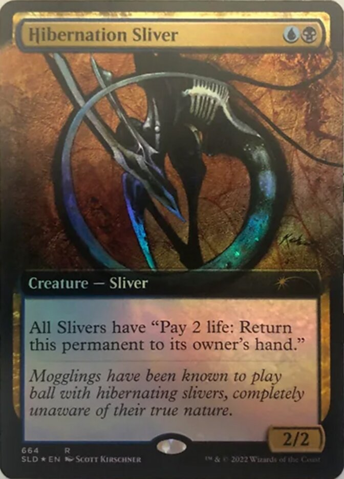 Hibernation Sliver (Extended Art) [Secret Lair Drop Promos] | The CG Realm