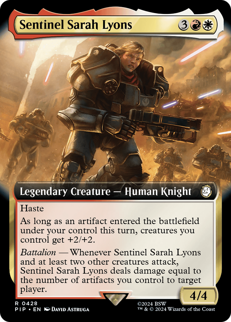 Sentinel Sarah Lyons (Extended Art) [Fallout] | The CG Realm