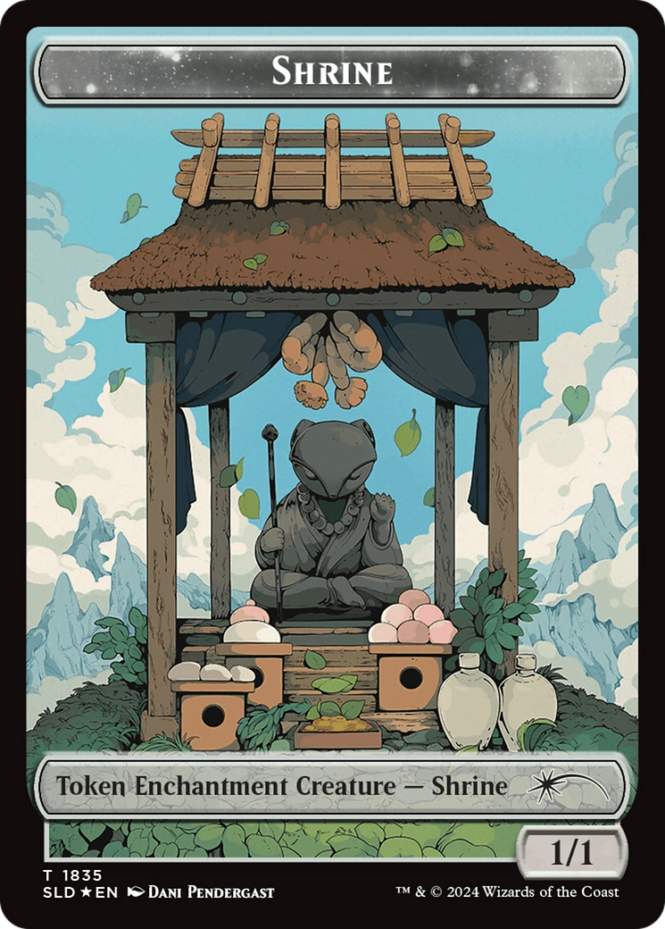 Shrine Token (Rainbow Foil) [Secret Lair: From Cute to Brute Tokens] | The CG Realm