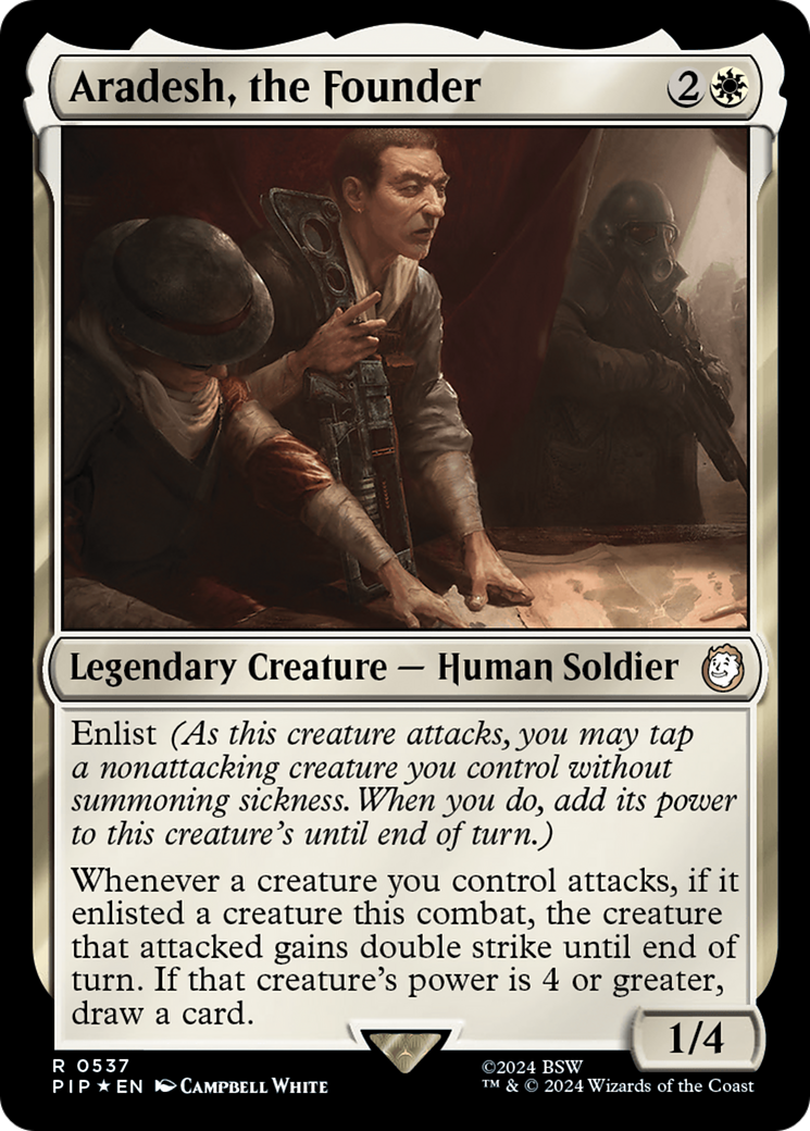 Aradesh, the Founder (Surge Foil) [Fallout] | The CG Realm