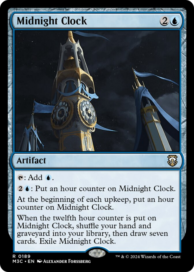 Midnight Clock [Modern Horizons 3 Commander] | The CG Realm