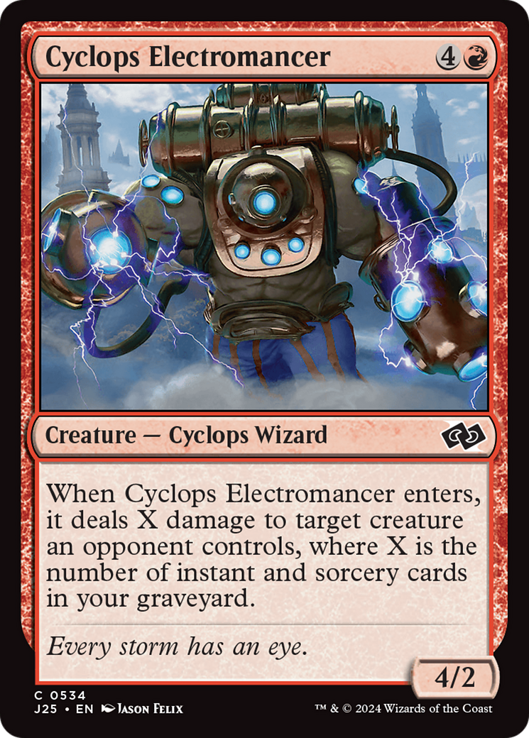 Cyclops Electromancer [Foundations Jumpstart] | The CG Realm