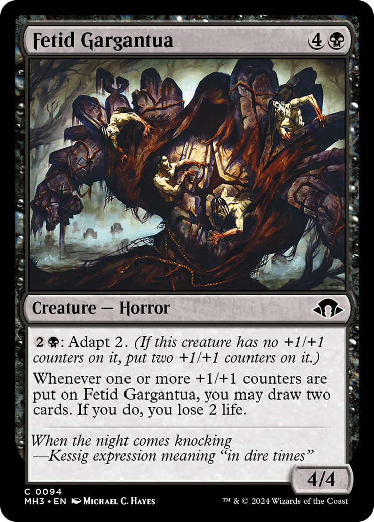 Fetid Gargantua [Modern Horizons 3] | The CG Realm