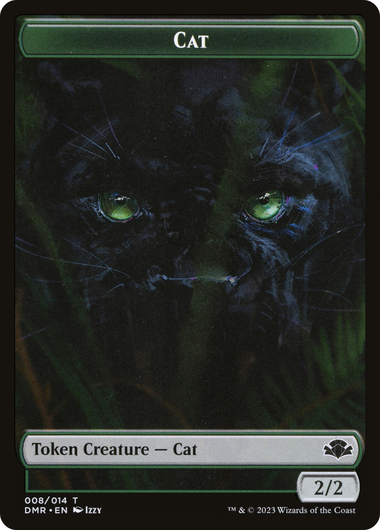 Cat Token (008) [Dominaria Remastered Tokens] | The CG Realm