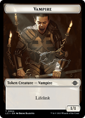 Vampire // Vampire Demon Double-Sided Token [The Lost Caverns of Ixalan Tokens] | The CG Realm