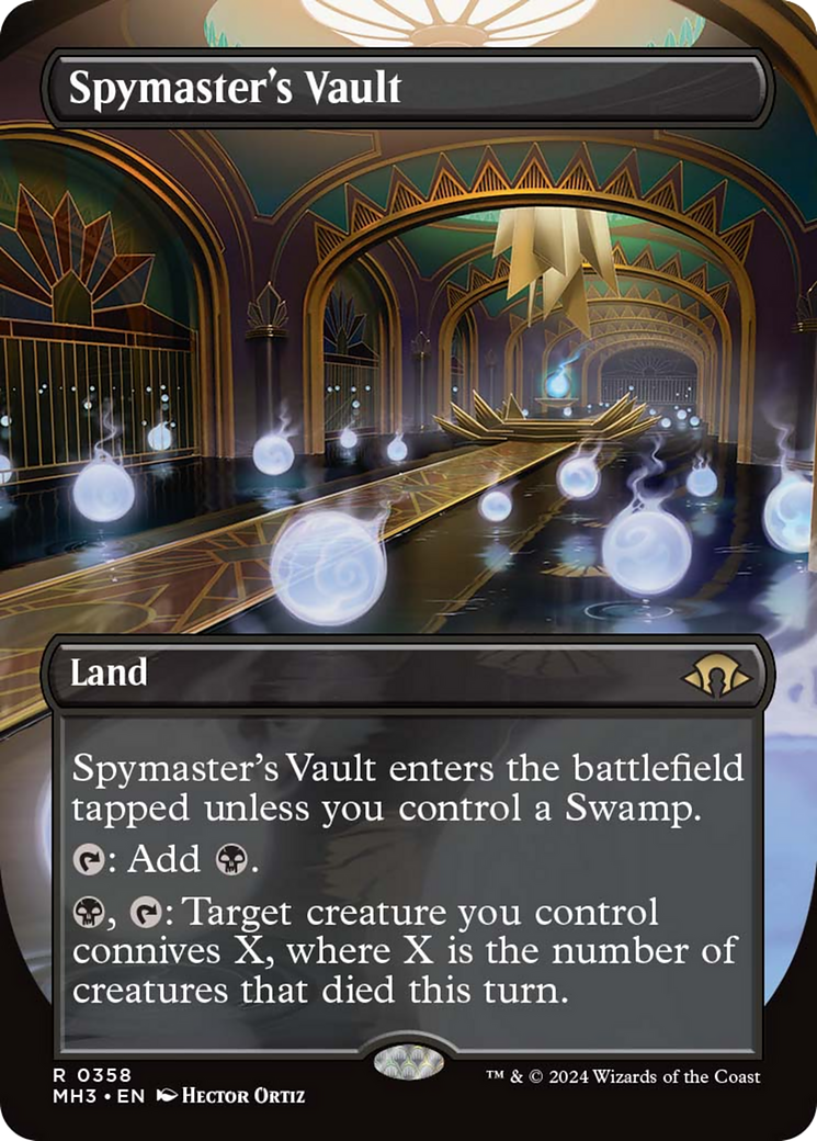 Spymaster's Vault (Borderless) [Modern Horizons 3] | The CG Realm