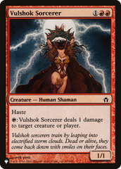 Vulshok Sorcerer [The List] | The CG Realm