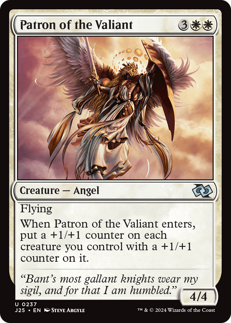 Patron of the Valiant [Foundations Jumpstart] | The CG Realm