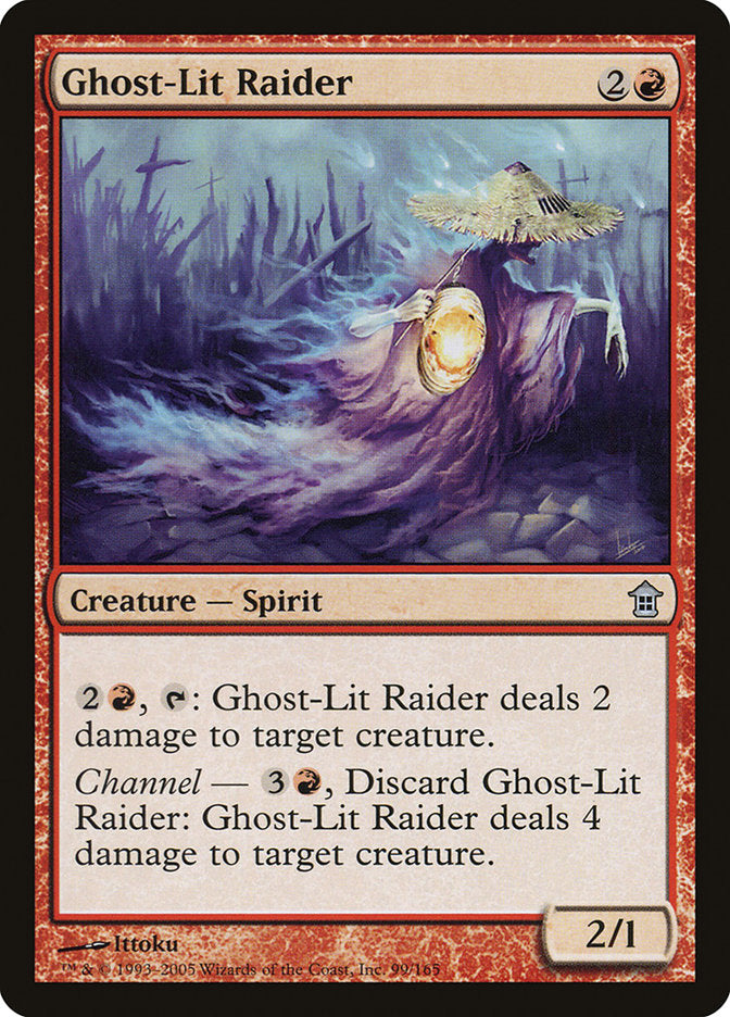 Ghost-Lit Raider [Saviors of Kamigawa] | The CG Realm