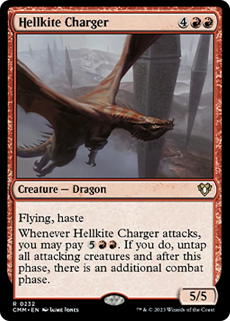 Hellkite Charger [Commander Masters] | The CG Realm