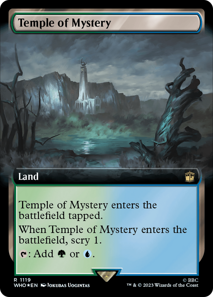 Temple of Mystery (Extended Art) (Surge Foil) [Doctor Who] | The CG Realm