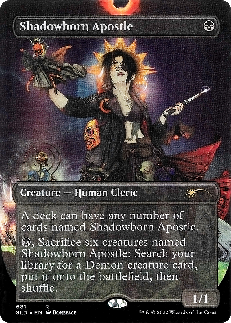 Shadowborn Apostle (681) (Borderless) [Secret Lair Drop Promos] | The CG Realm