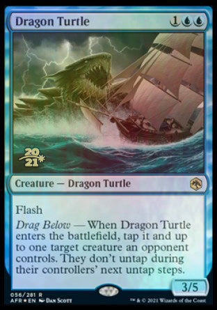 Dragon Turtle [Dungeons & Dragons: Adventures in the Forgotten Realms Prerelease Promos] | The CG Realm