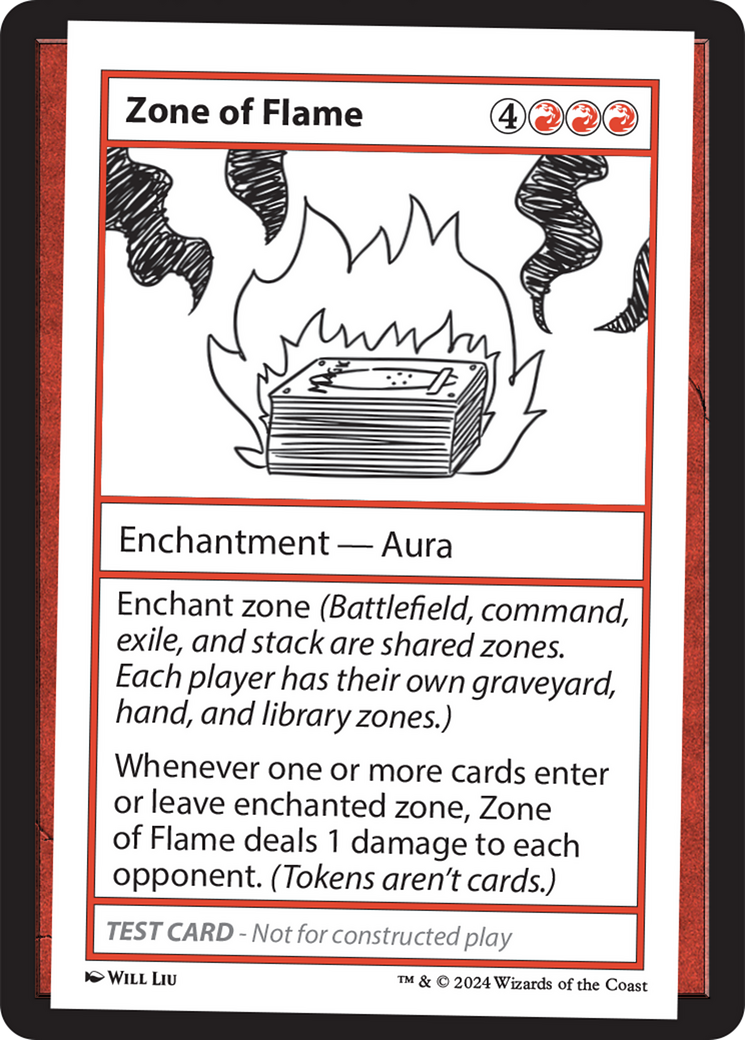 Zone of Flame [Mystery Booster 2 Playtest Cards] | The CG Realm