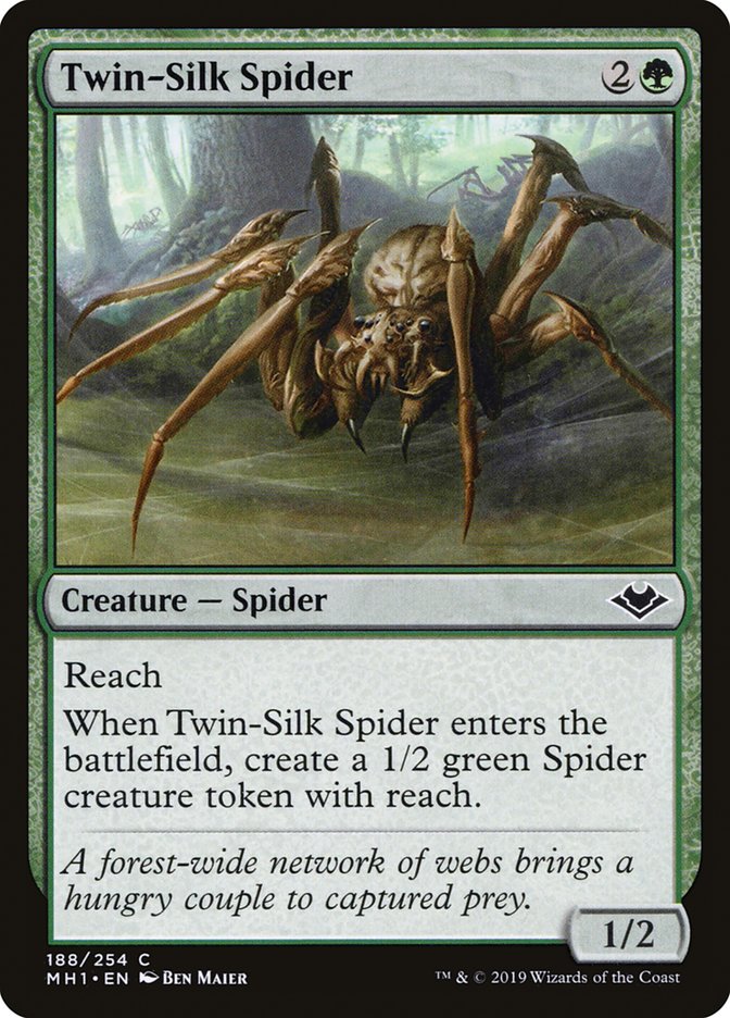 Twin-Silk Spider [Modern Horizons] | The CG Realm