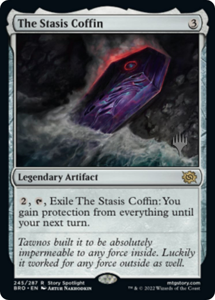 The Stasis Coffin (Promo Pack) [The Brothers' War Promos] | The CG Realm