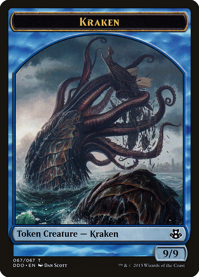 Kraken Token [Duel Decks: Elspeth vs. Kiora] | The CG Realm