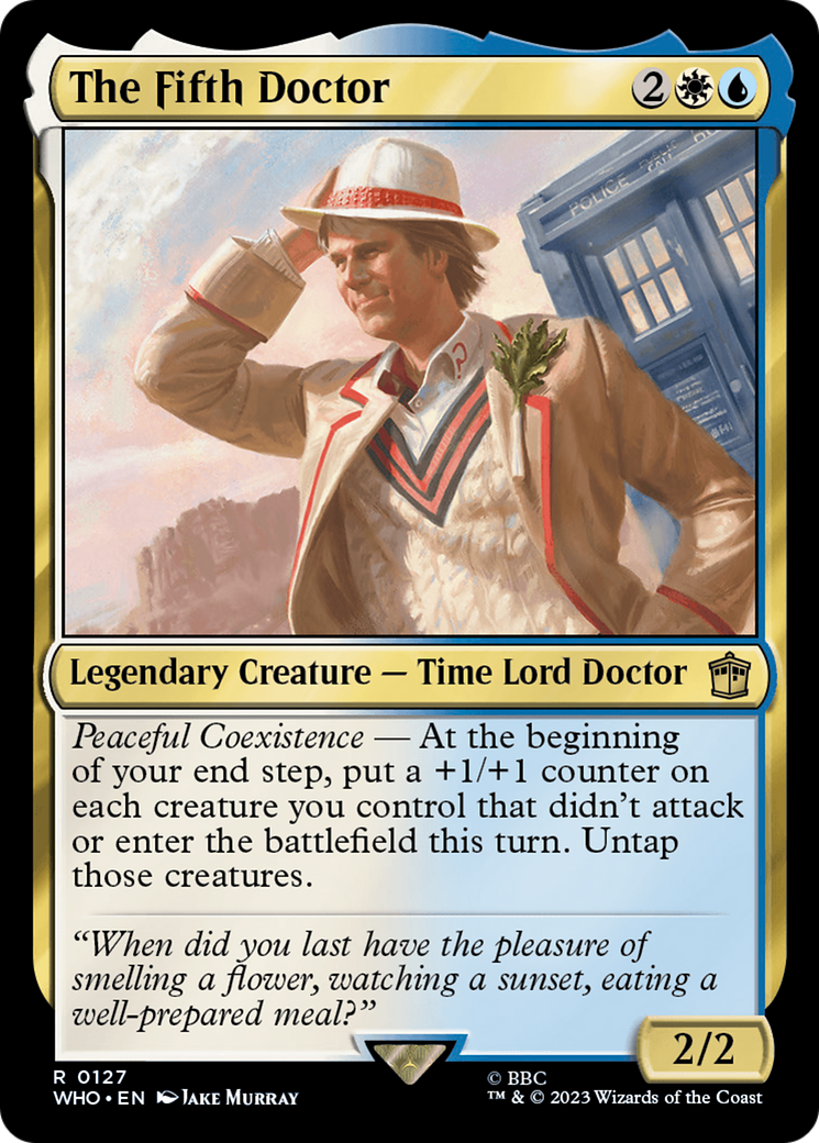 The Fifth Doctor [Doctor Who] | The CG Realm