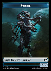 Servo // Zombie (0013) Double-Sided Token [Commander Masters Tokens] | The CG Realm