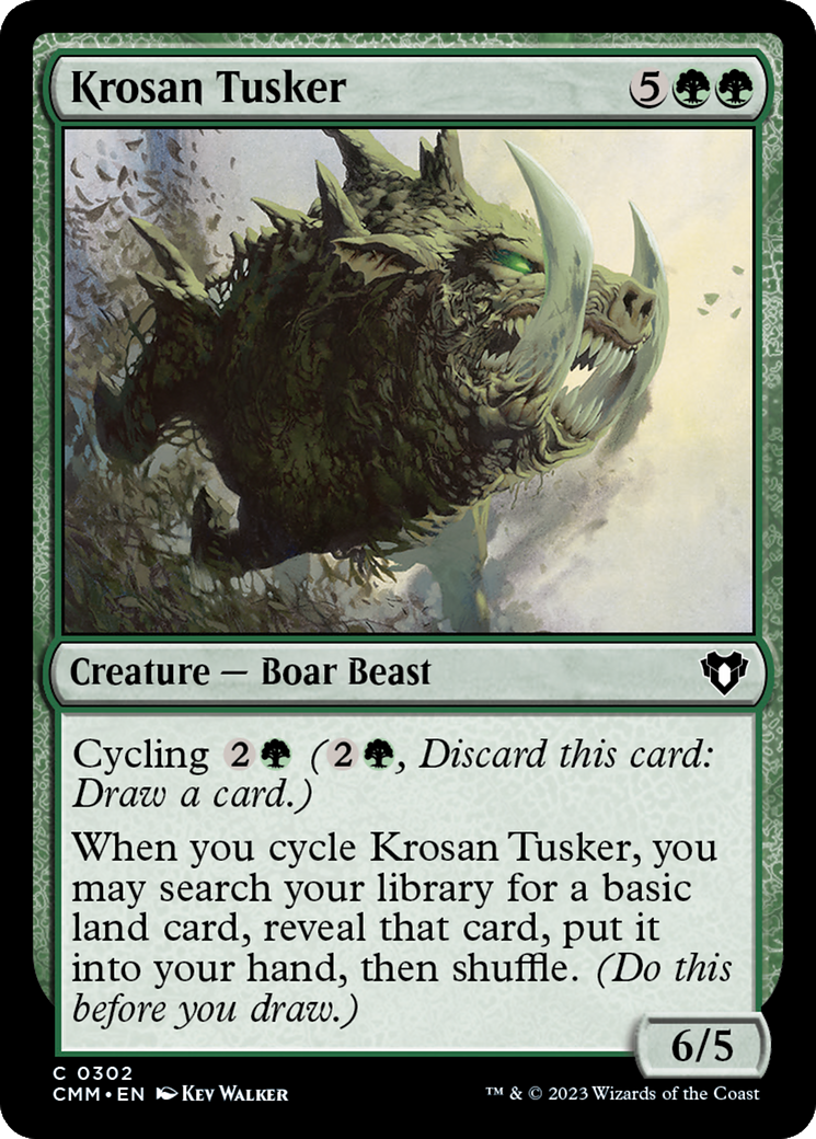 Krosan Tusker [Commander Masters] | The CG Realm