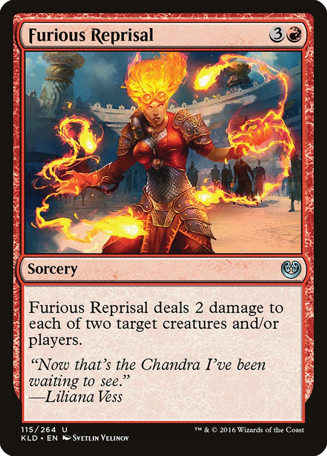 Furious Reprisal [Kaladesh] | The CG Realm