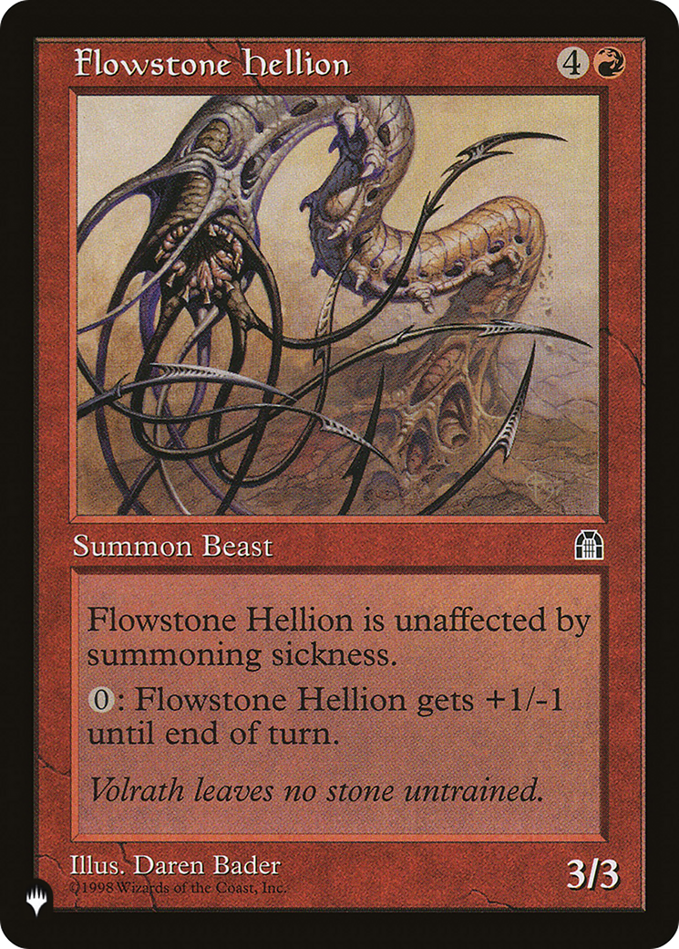 Flowstone Hellion [The List Reprints] | The CG Realm