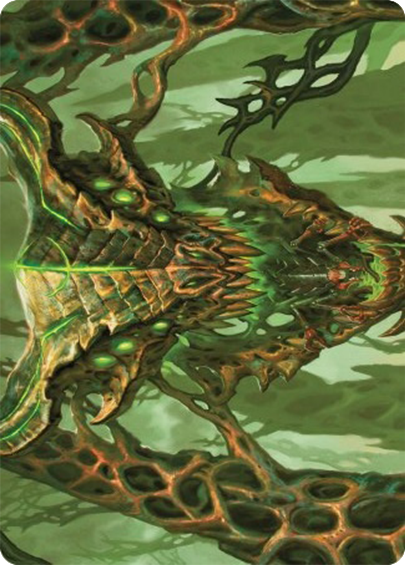 Colossal Dreadmask Art Card [Modern Horizons 3 Art Series] | The CG Realm