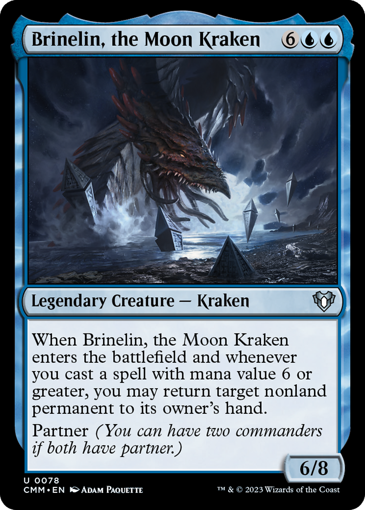 Brinelin, the Moon Kraken [Commander Masters] | The CG Realm