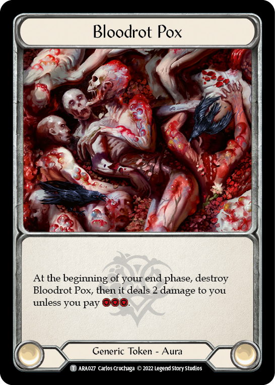 Bloodrot Pox [ARA027] (Outsiders Arakni Blitz Deck) | The CG Realm