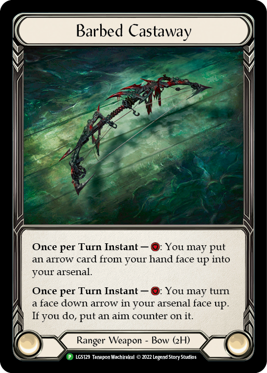 Barbed Castaway [LGS129] (Promo)  Cold Foil | The CG Realm